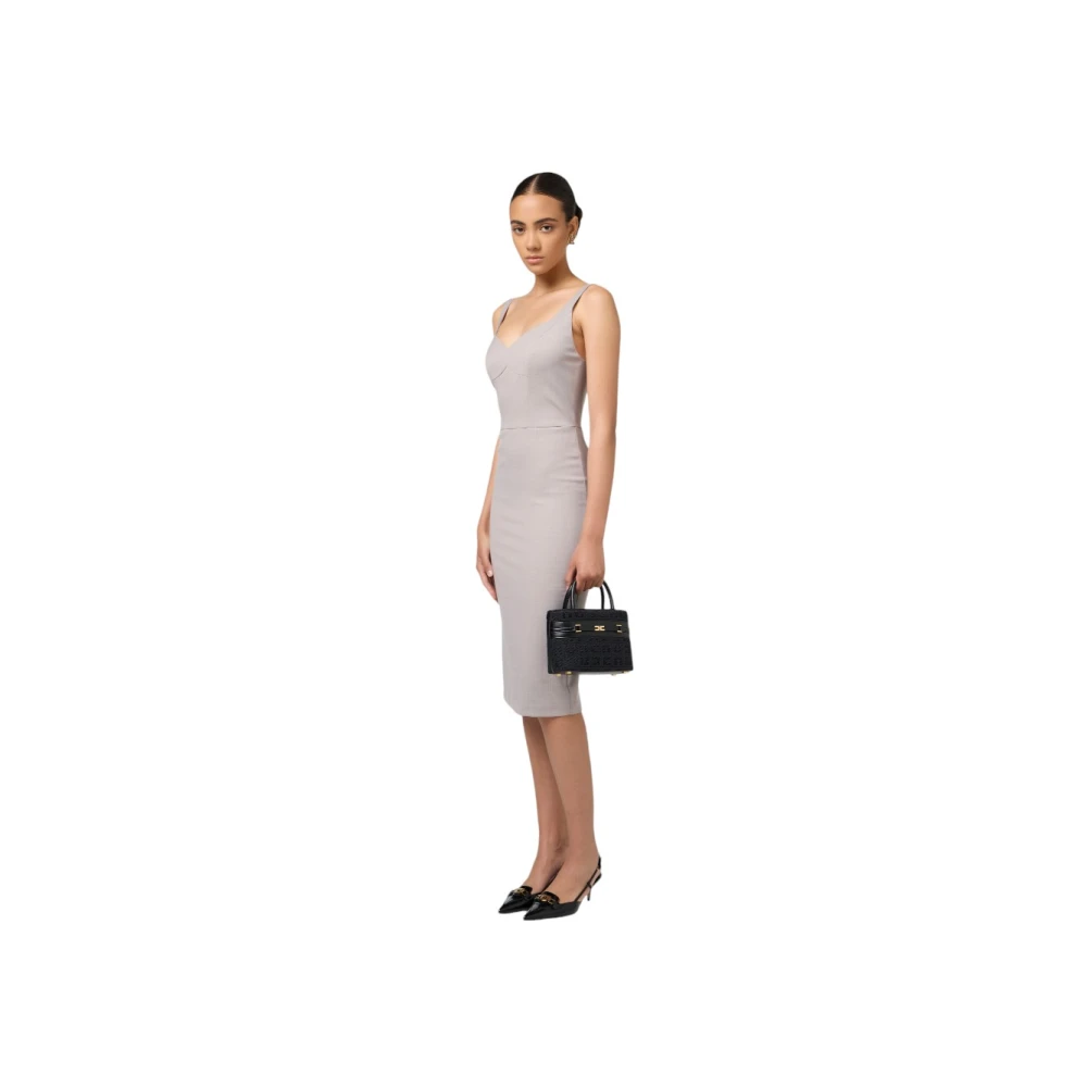 Elisabetta Franchi Stijlvolle Borsa Tas voor Vrouwen Black Dames