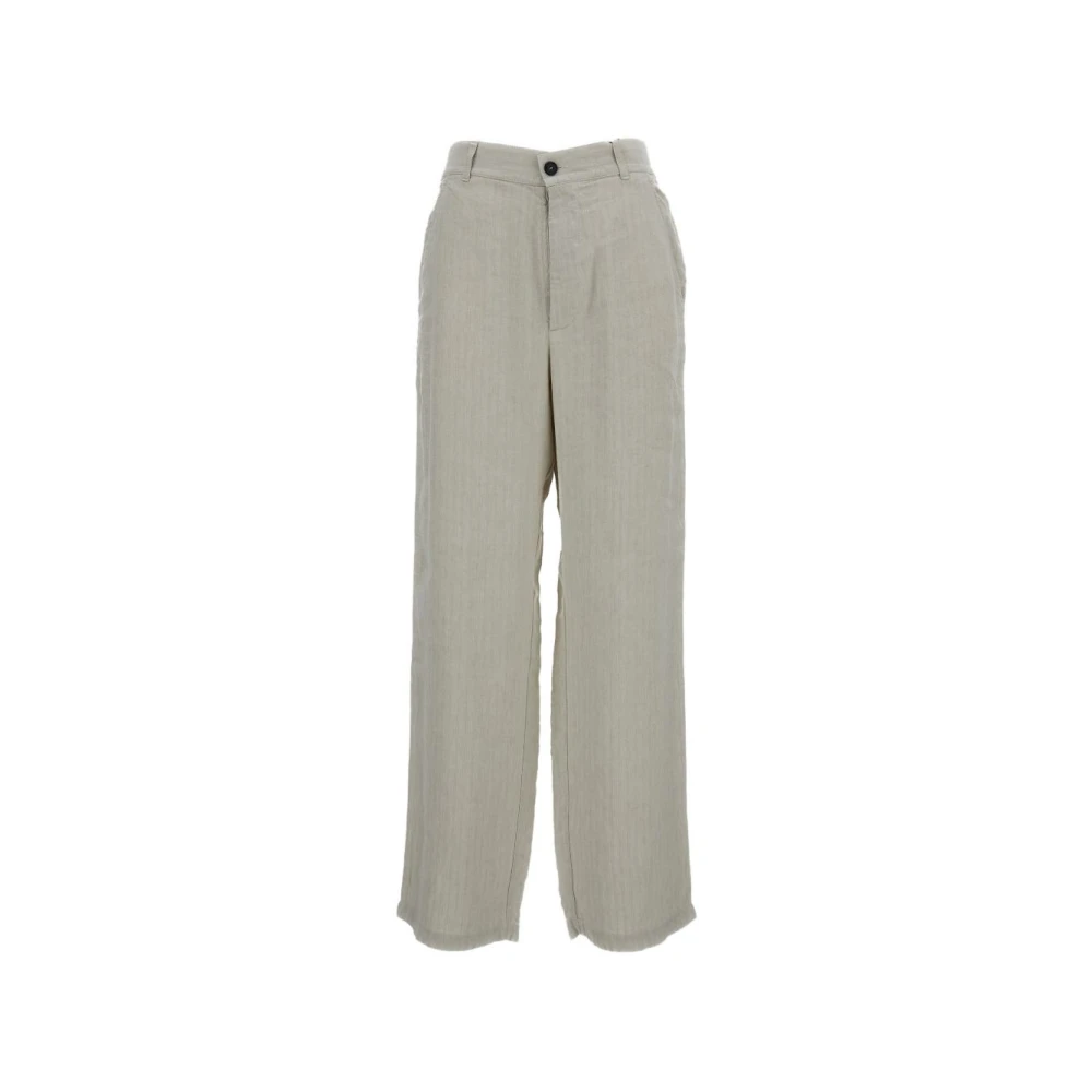 Barena Venezia Women's Green Pantaloni Con Bottoni