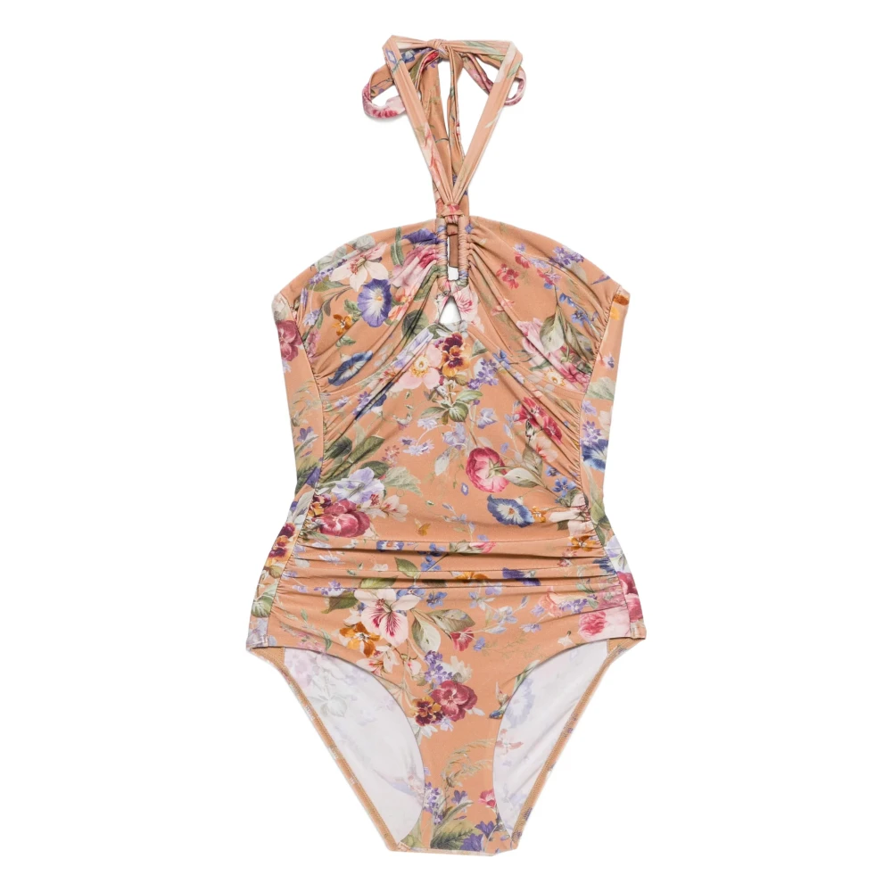 Zimmermann Women's Beige Sea One-Piece - Swimsuits - Xs - Swimwear