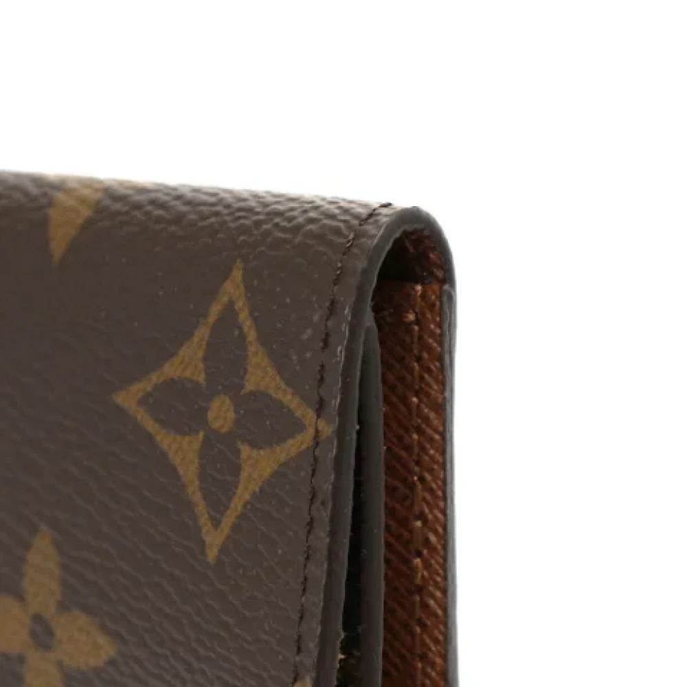 Louis Vuitton Vintage Pre-owned Fabric key-holders Brown Dames