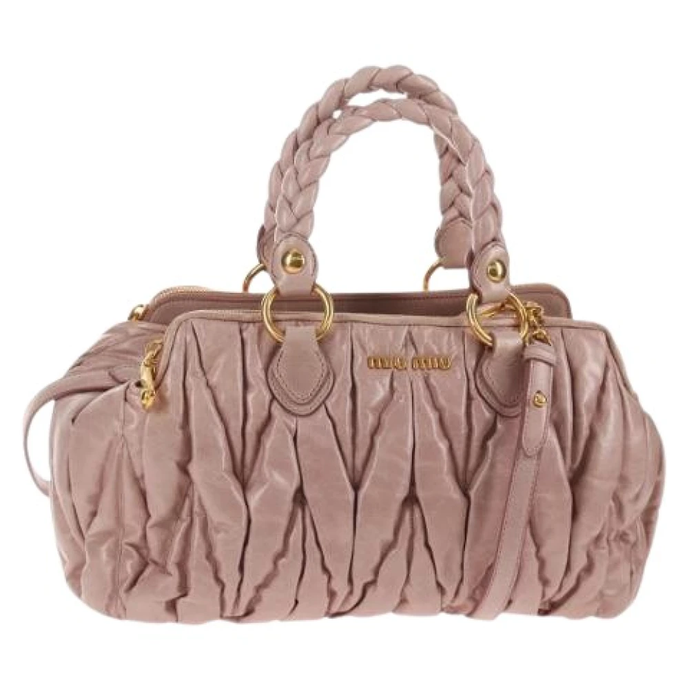 Pre-owned > Pre-owned Bags > Pre-owned Handbags - - Miu Miu Pre-owned - Modalova
