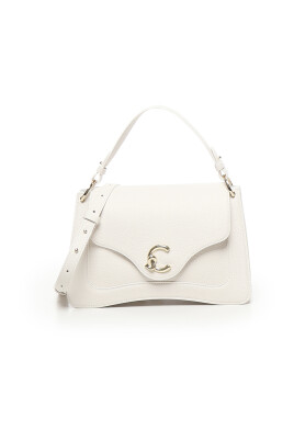 white-shoulder-bag-with-front-pocket
