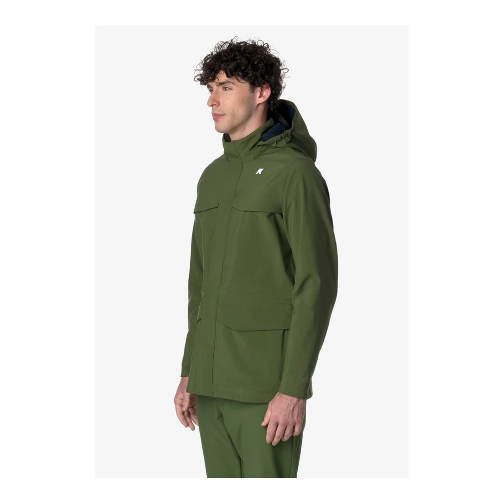 K-way Stijlvolle Herenjas Green Heren