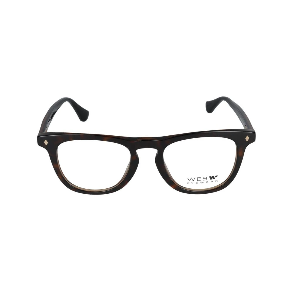Web Eyewear Brown Glasses, Unisex, 49 Mm, Stylish Eyeglasses We5400
