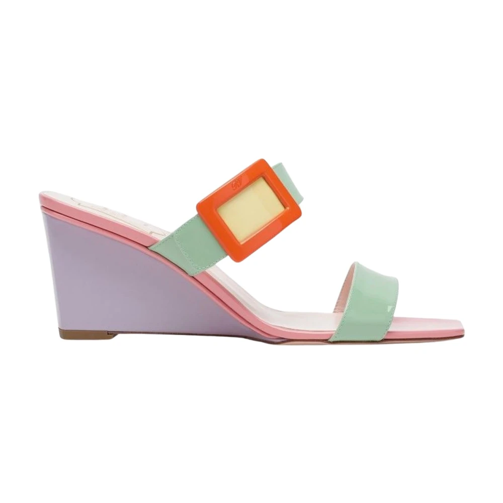 Roger Vivier Belle Vivier Mule Wedge 60