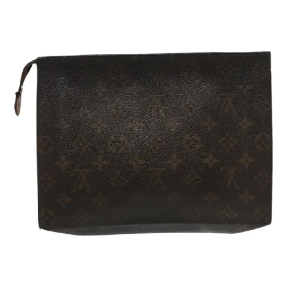 Louis Vuitton Vintage Pre-owned Canvas pouches Brown Dames