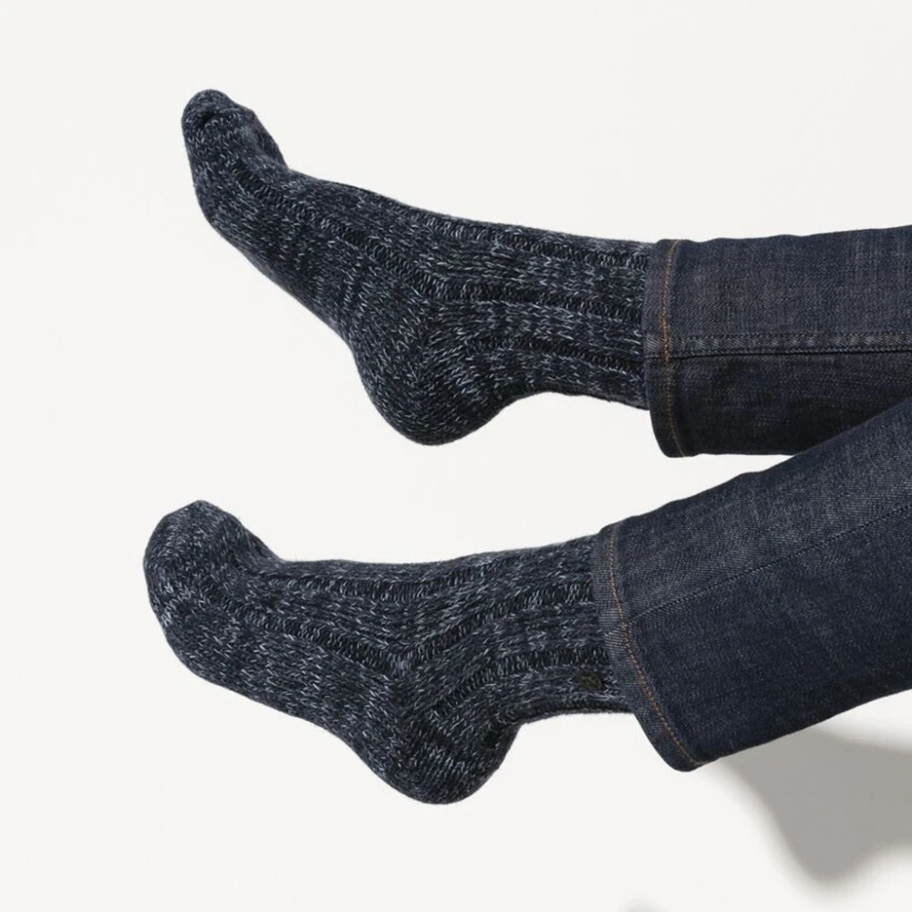 Birkenstock Cotton Twist Women Socks Blue Dames