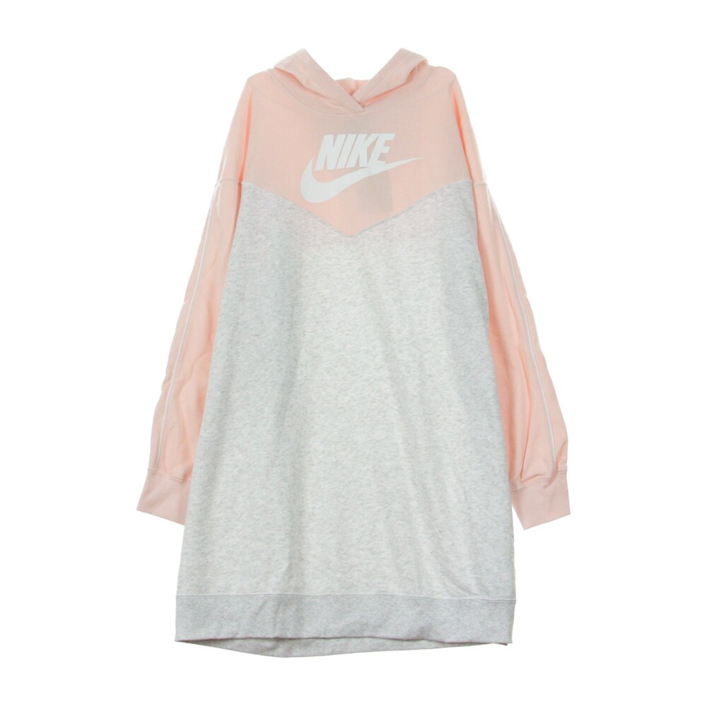 pink nike hoodie dress