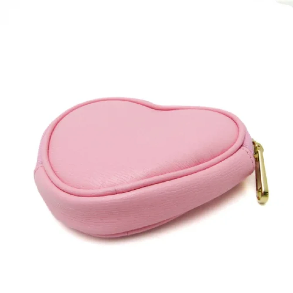 Gucci Vintage Pre-owned Leather wallets Pink Dames