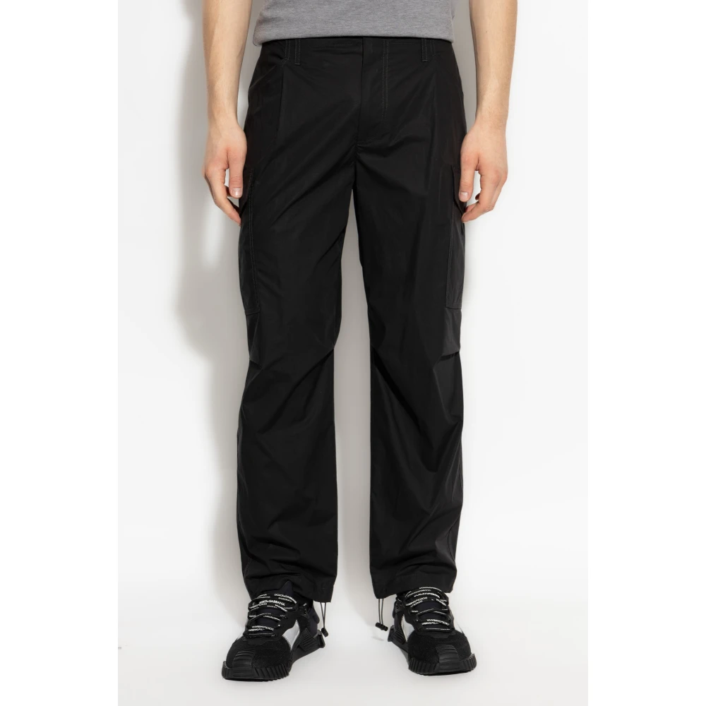 Dolce & Gabbana Cargo broek Black Heren