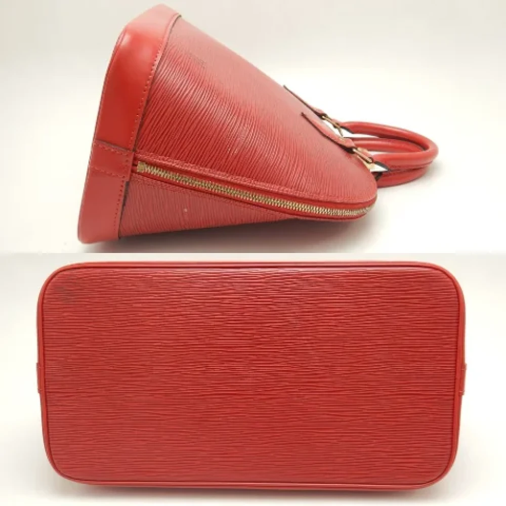 Louis Vuitton Vintage Pre-owned Leather handbags Red Dames