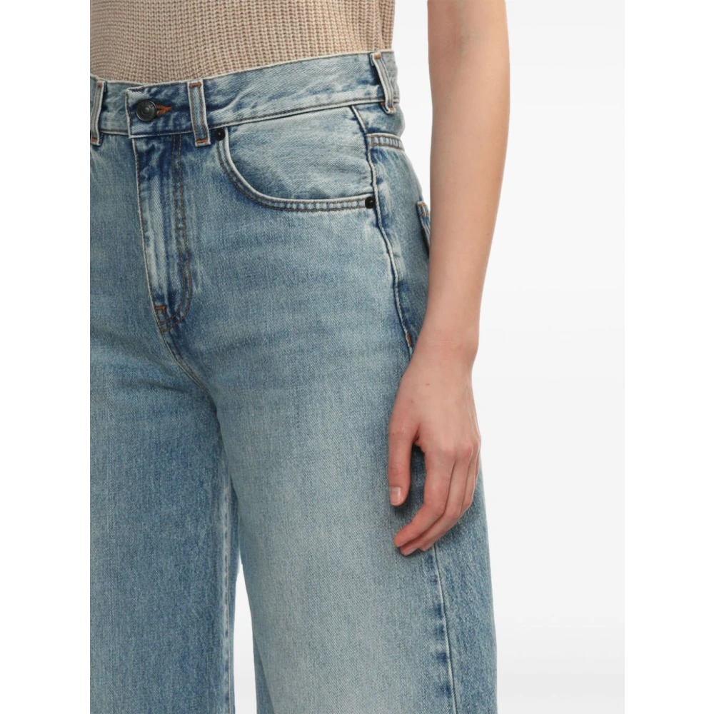 Haikure Boyfit Denim Jeans Blue Dames