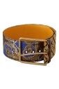 ceinture-en-cuir-bleu-a-patchwork-floral