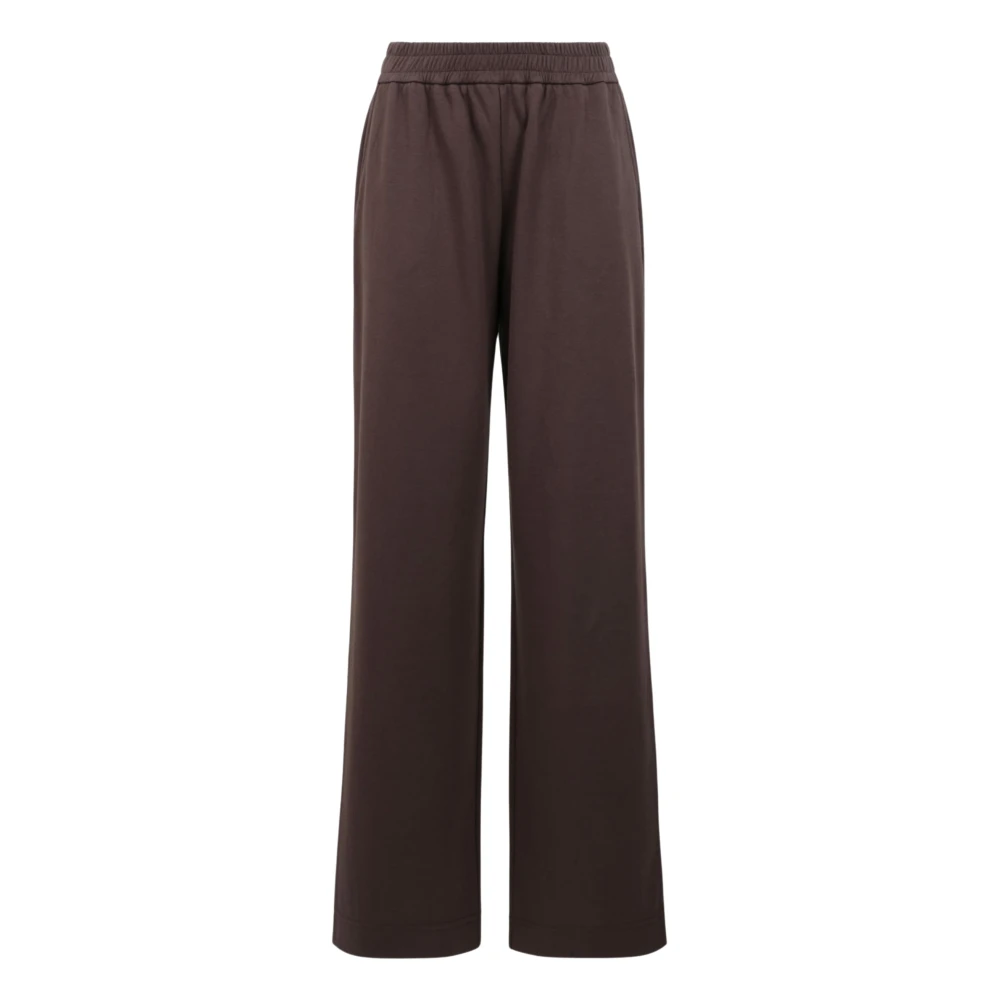 Moncler , Sweatpants, Female, Brown, Xs, Logo-Patch Track Trousers