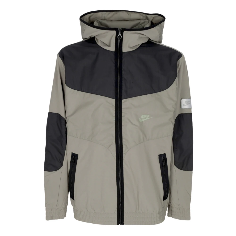 Nike Ademende windjack met capuchon Gray Heren