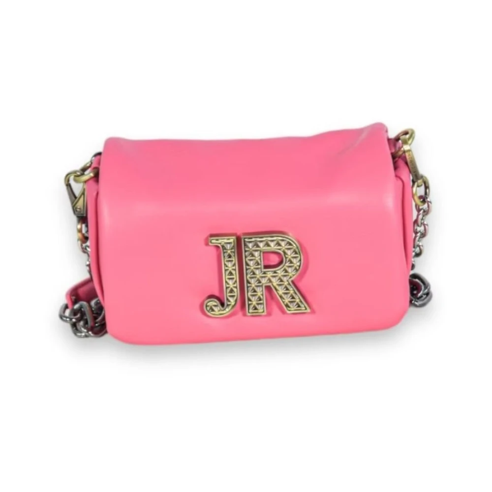 John Richmond Dames Schoudertas Modieuze Stijl Pink Dames