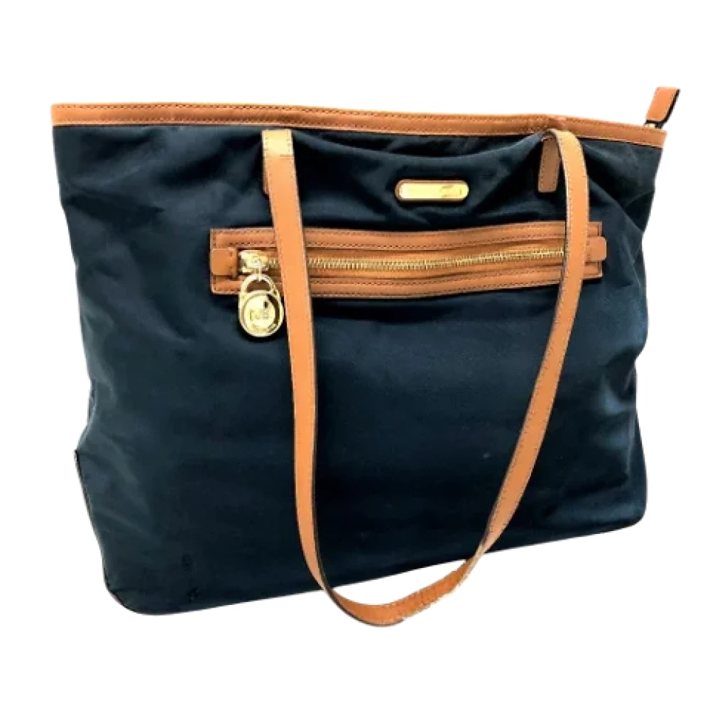 Michael Kors Pre-owned Fabric shoulder-bags Blue Dames