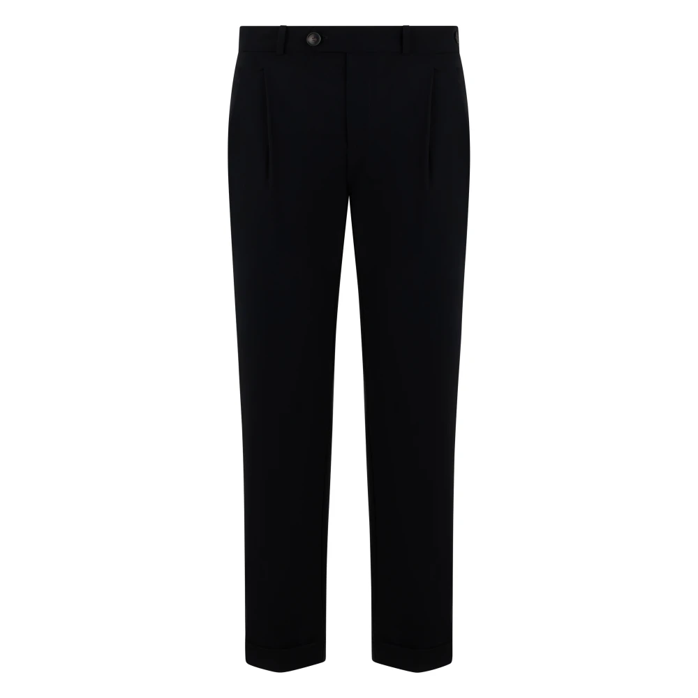 Rrd Herr Svart Byxor M, Polyester, Slim Fit Byxor