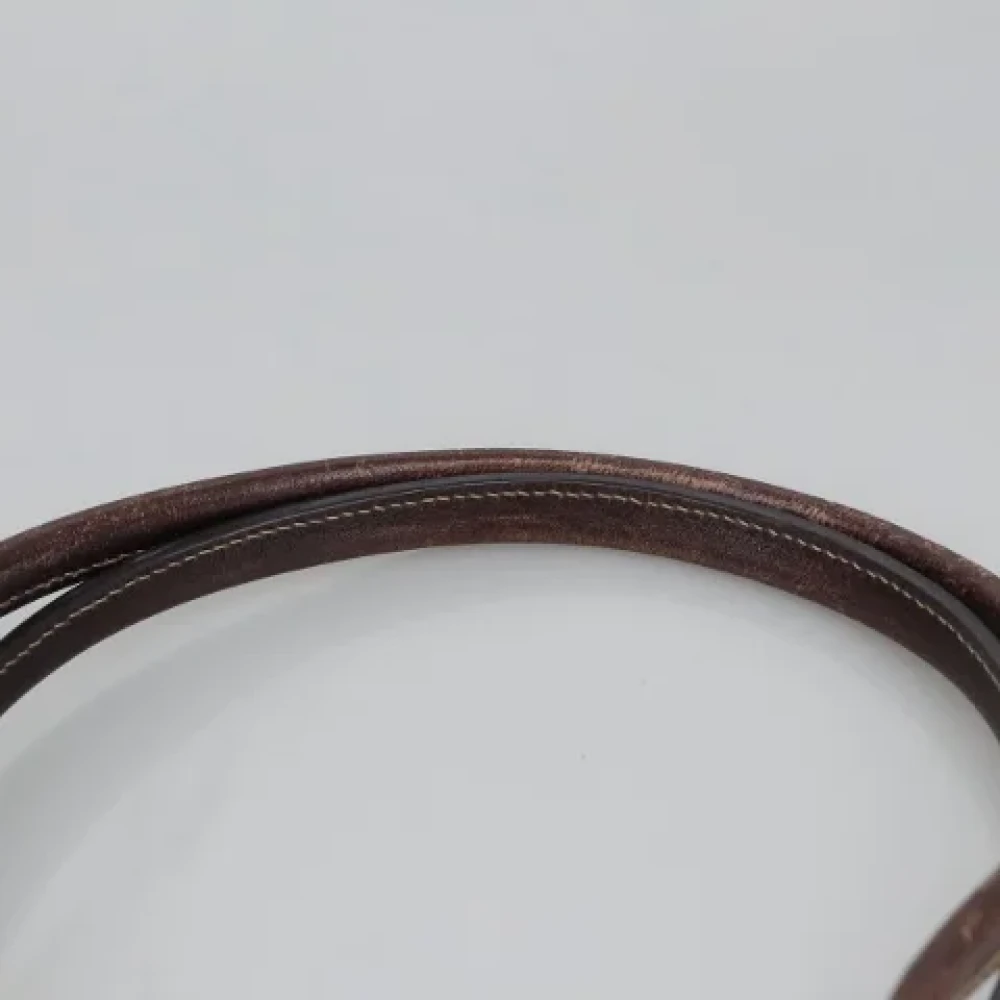 Gucci Vintage Pre-owned Canvas gucci-bags Beige Dames