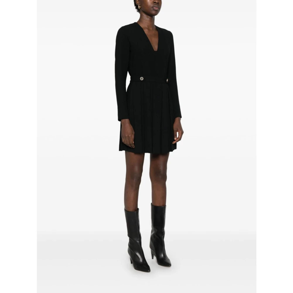 Twinset Zwarte Jurk Black Dames