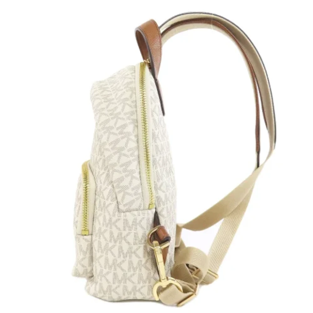 Michael Kors Pre-owned Plastic backpacks White Dames