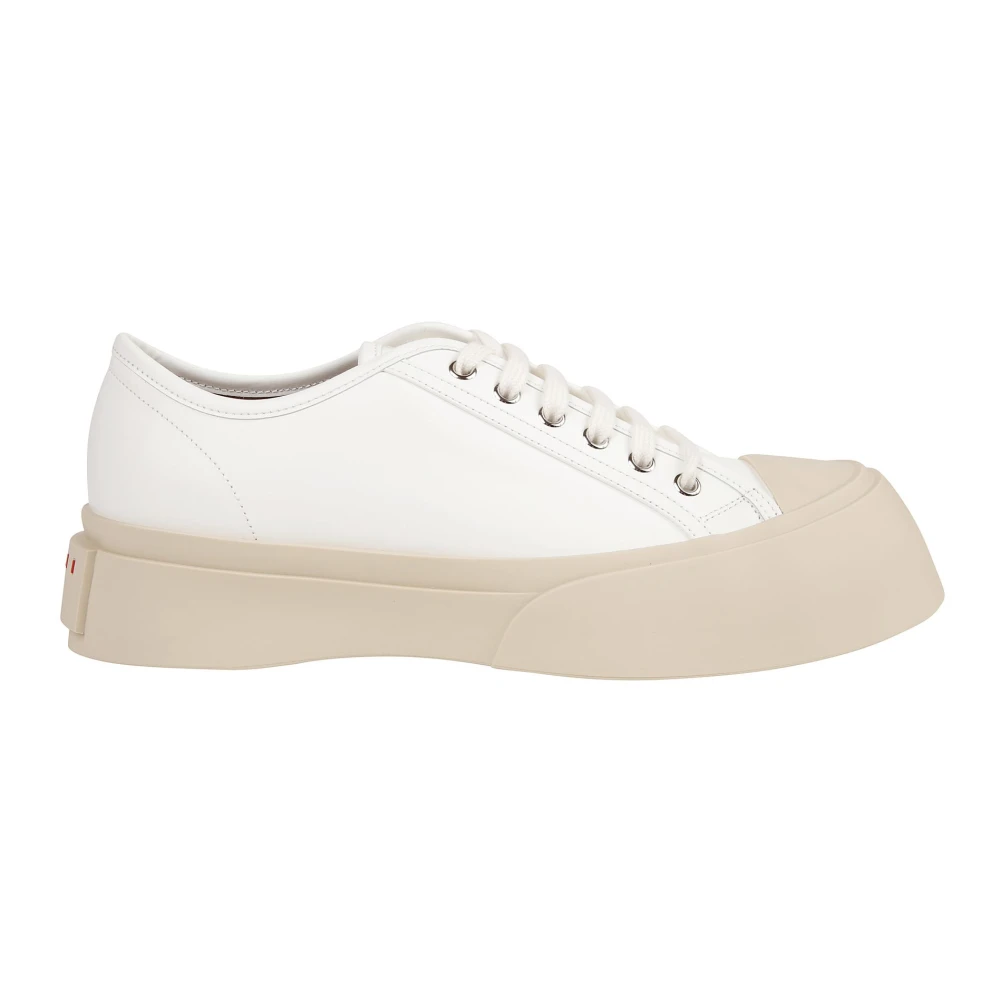 Marni Snygga Sneakers för Män och Kvinnor White, Herr