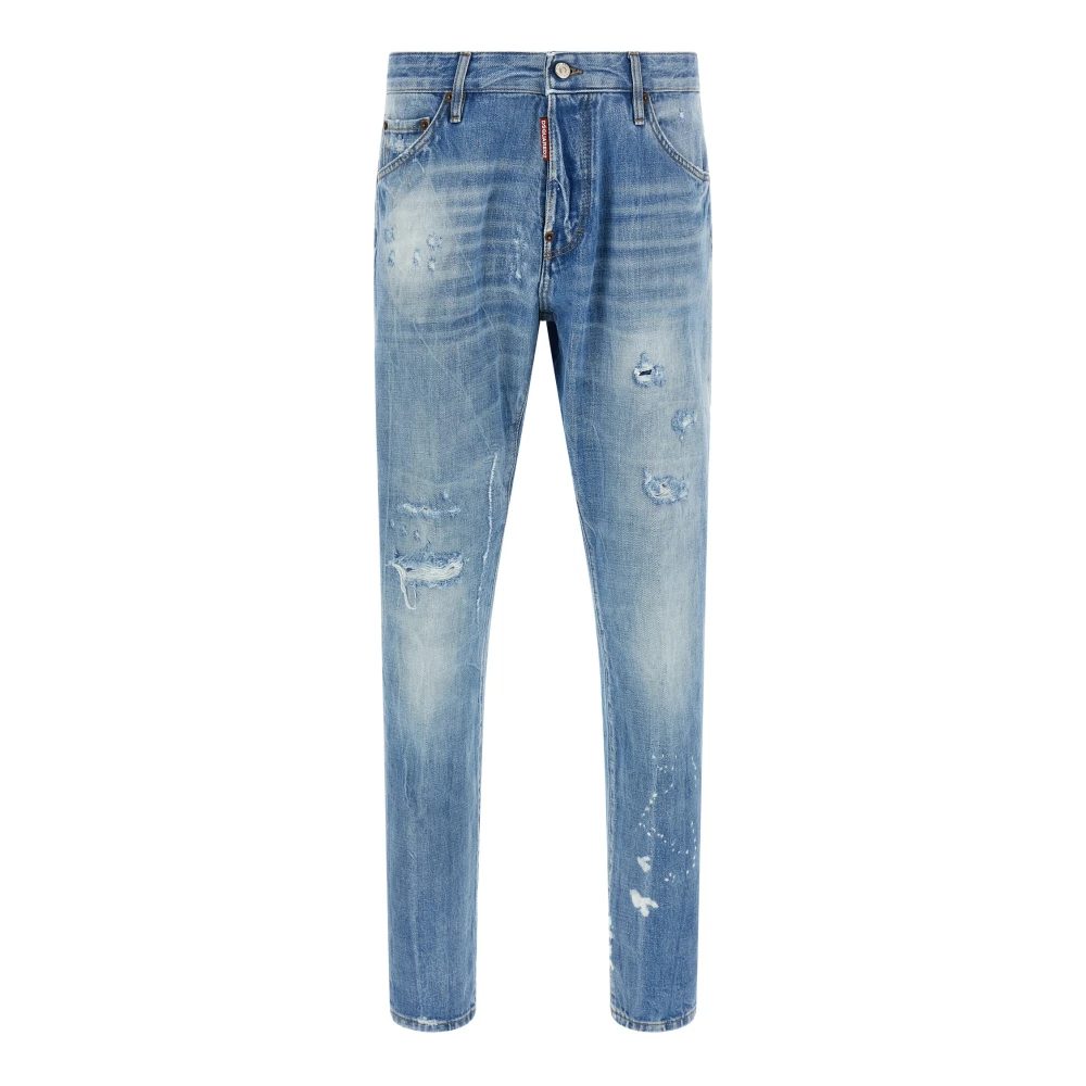 Dsquared2 Men's Blue Slim Fit Jeans, Xl, Teddy Jeans
