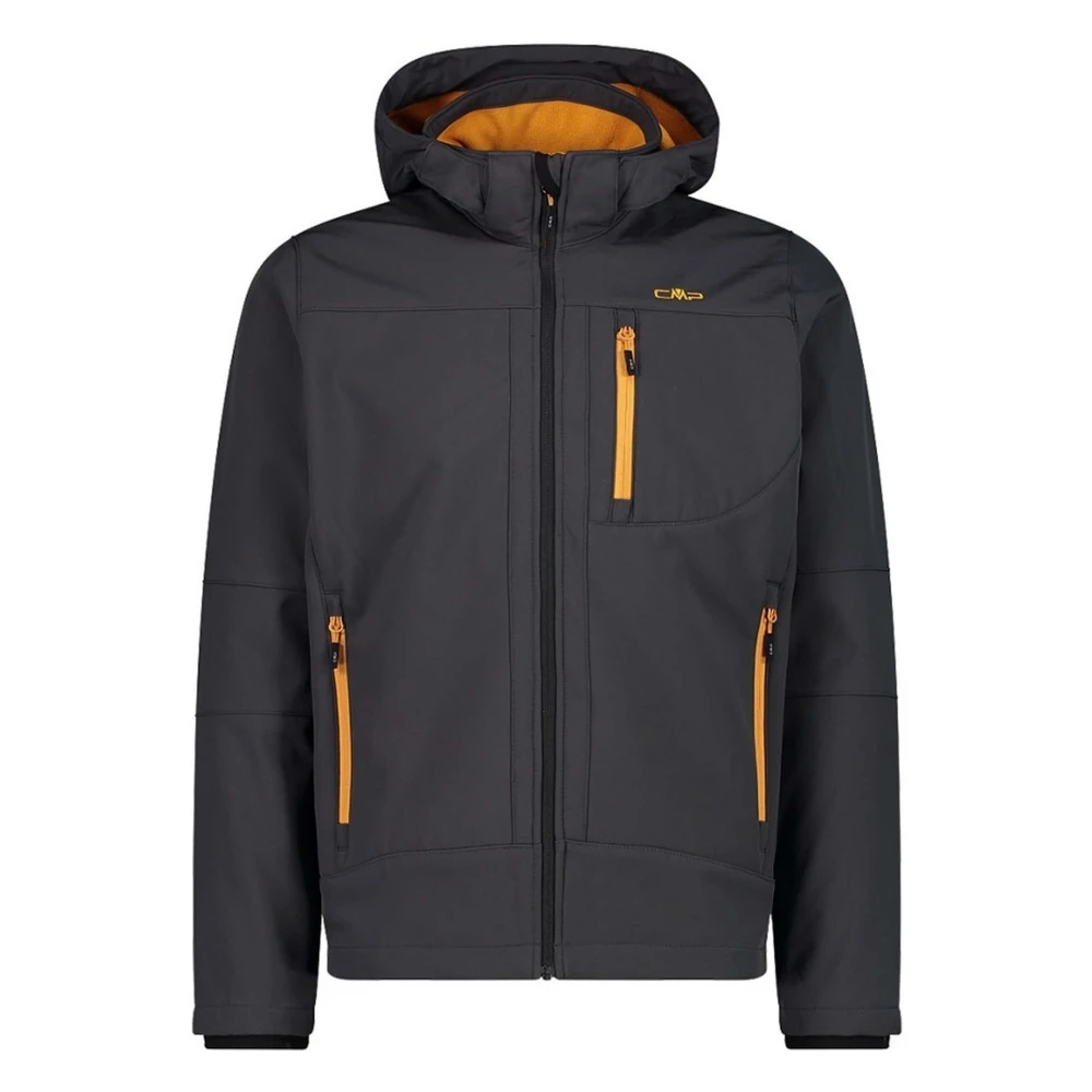 CMP ZIP Hood Jacka Gray, Herr