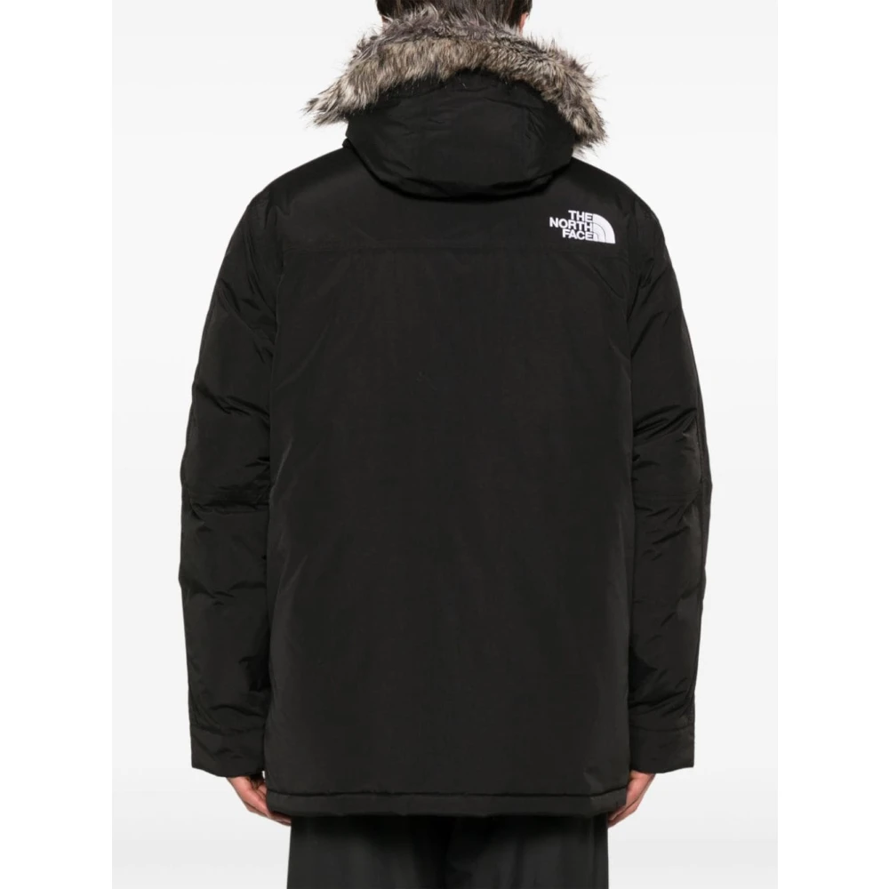 The North Face Blauwe Parka voor Mannen Aw24 Black Heren