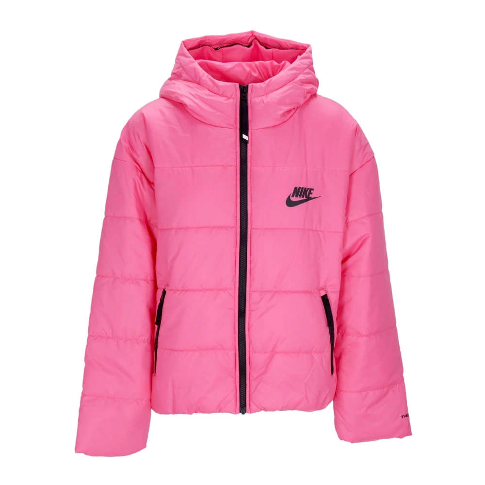 Nike Repel Huva Dunjacka Rosa/Svart Pink, Dam