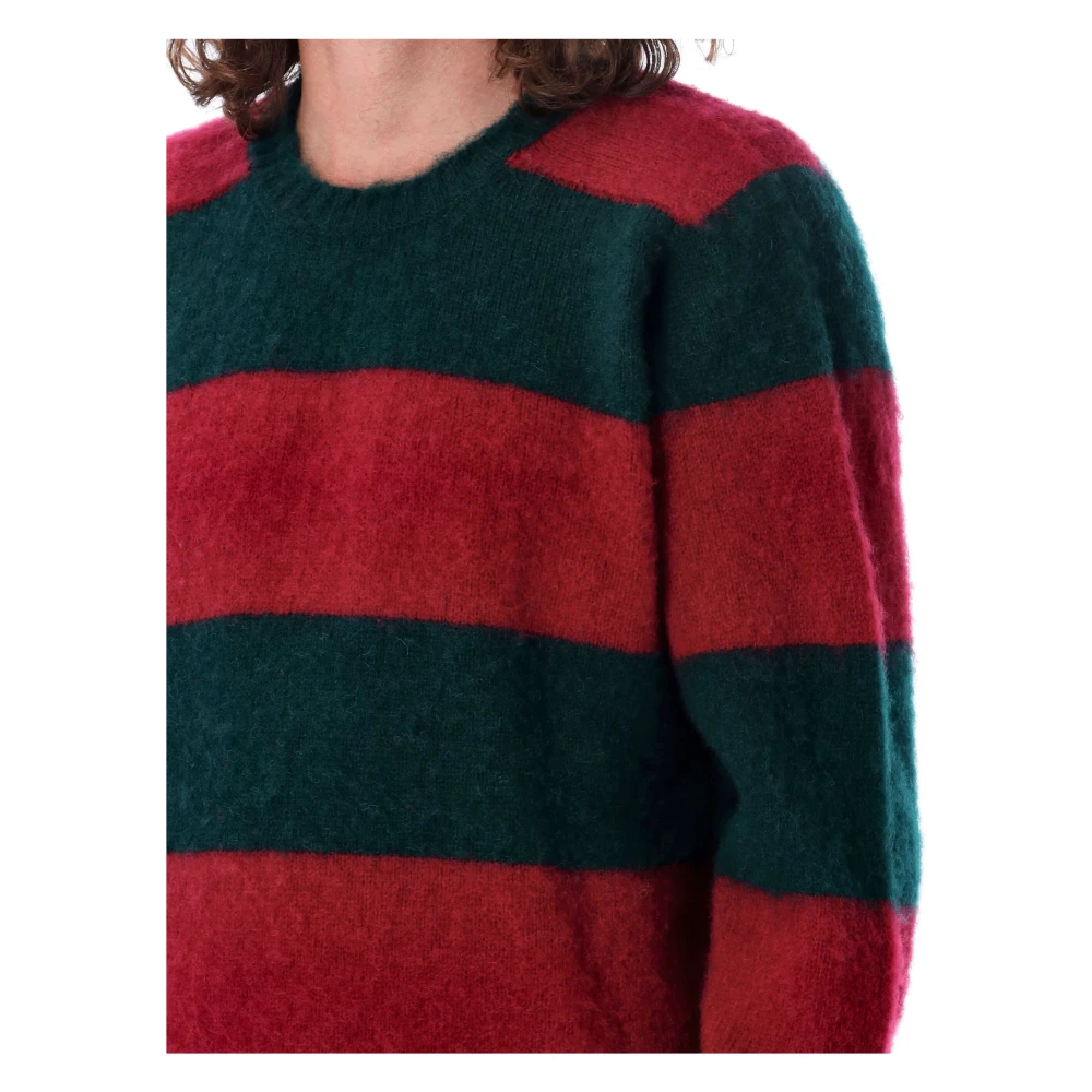 Howlin' Gestreepte Cherry Gebreide Trui Multicolor Heren