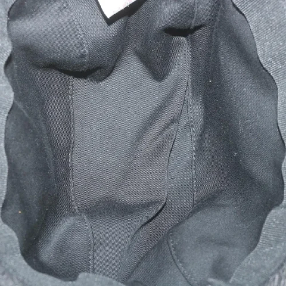 Gucci Vintage Pre-owned Canvas hats Gray Dames