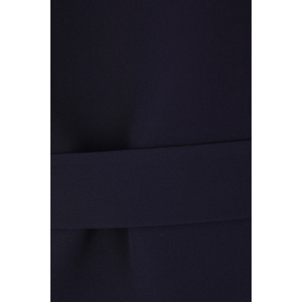 Valentino Garavani Blauwe Cady Couture Lange Jurk Blue Dames