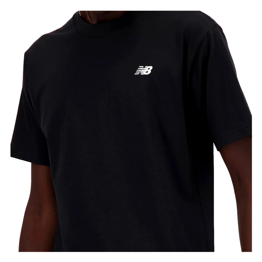 New Balance Klein Logo T-shirt Black Heren