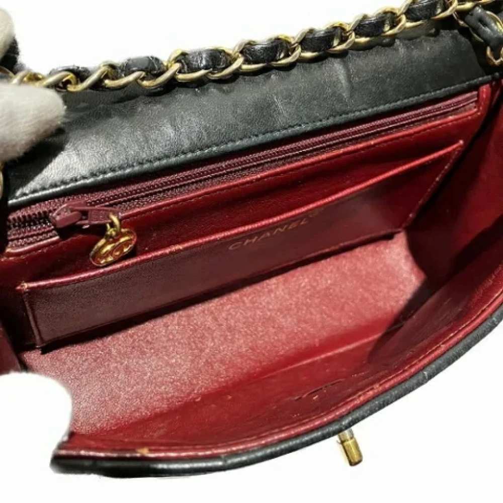 Chanel Vintage Pre-owned Fabric chanel-bags Black Dames