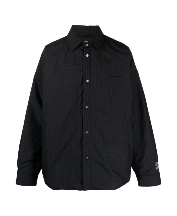black-gingham-check-padded-shirt-jacket