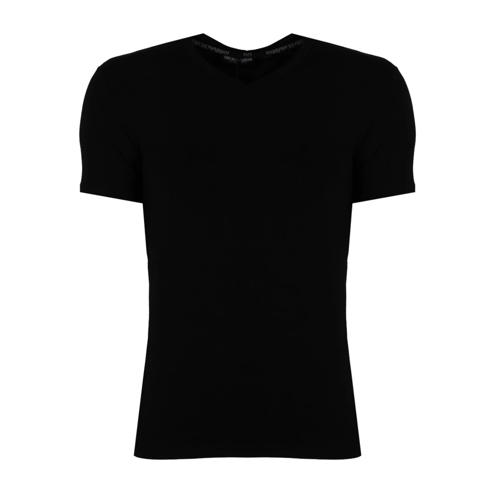 Emporio Armani T-Shirts Black Heren