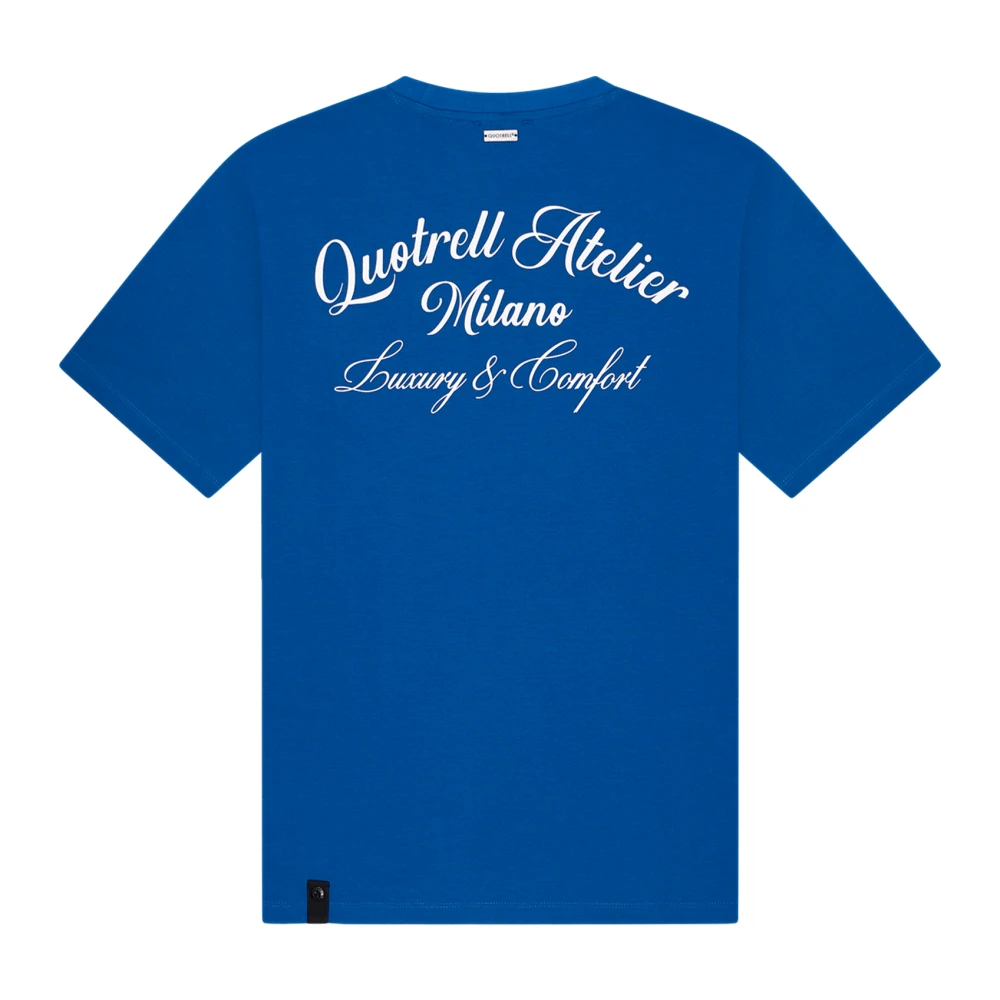 Quotrell Milano T-Shirt Heren Donkerblauw Blue Heren