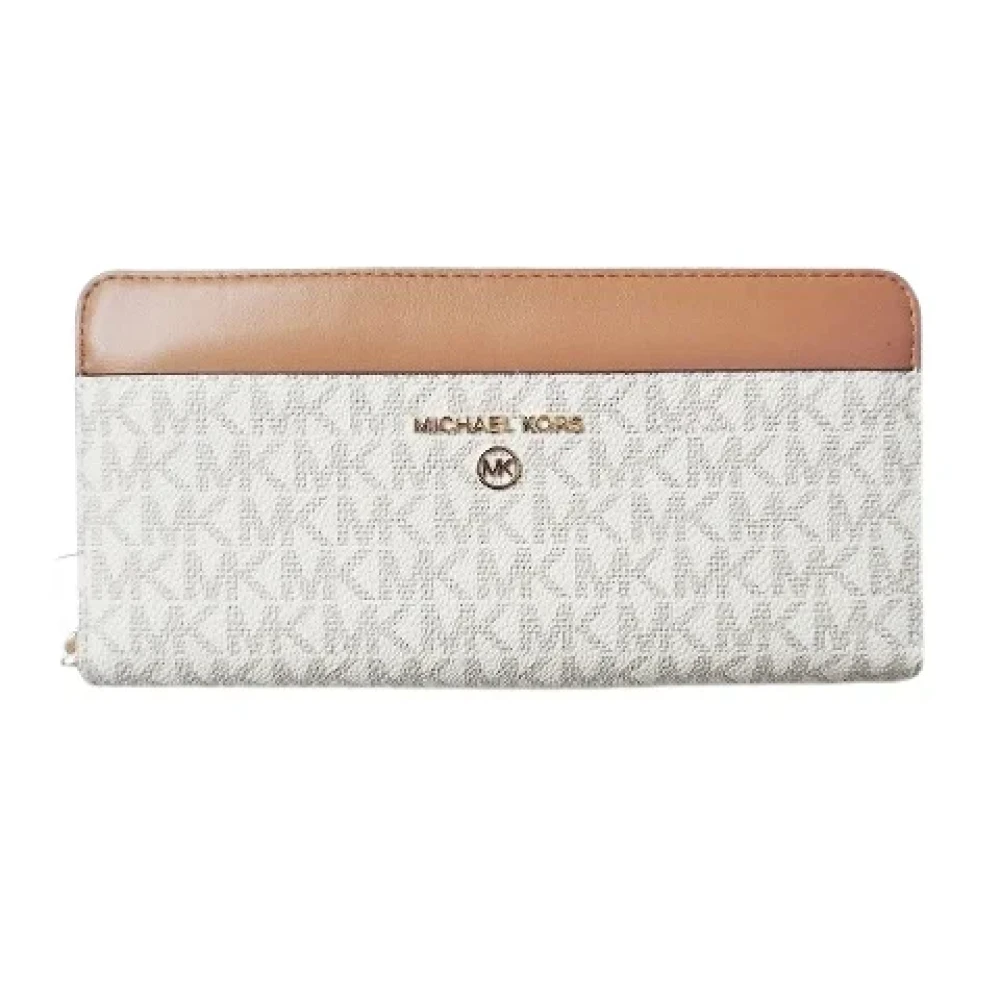 Michael Kors Pre-owned Canvas wallets White Dames