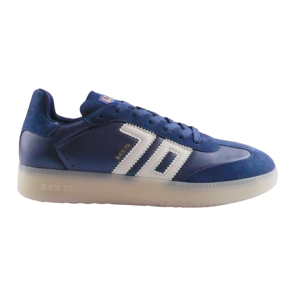Back70 A08 Nappa Suede Heren Schoenen Blauw