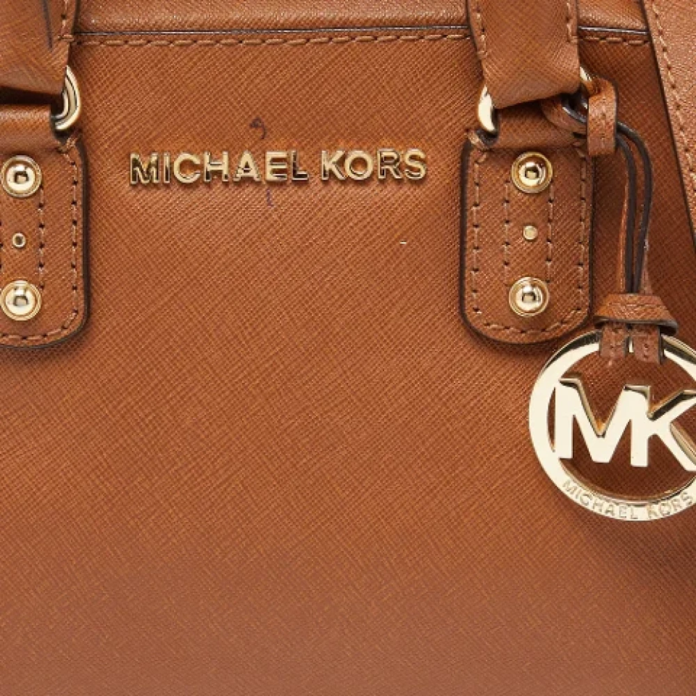 Michael Kors Pre-owned Leather handbags Brown Dames