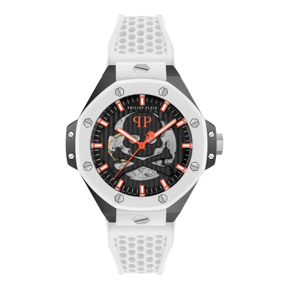 Philipp Plein Men's White Skeleton Royal Watch