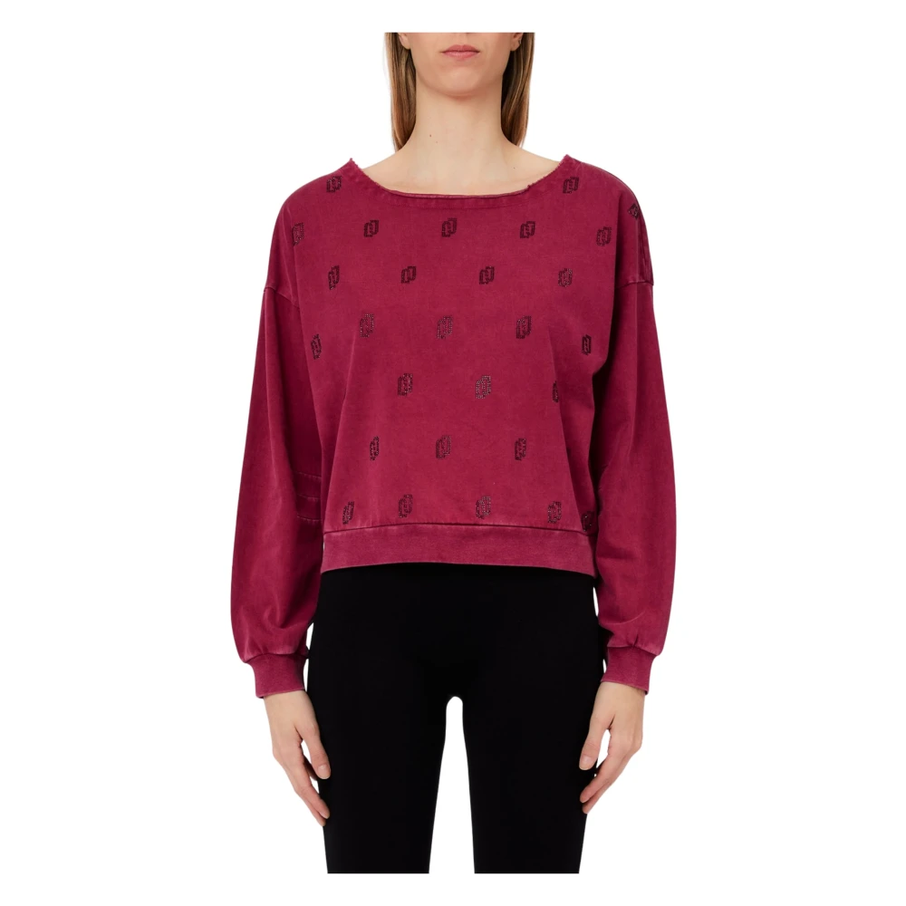 Liu Jo Felpa Sweatshirts & Hoodies Mujer Rojo M