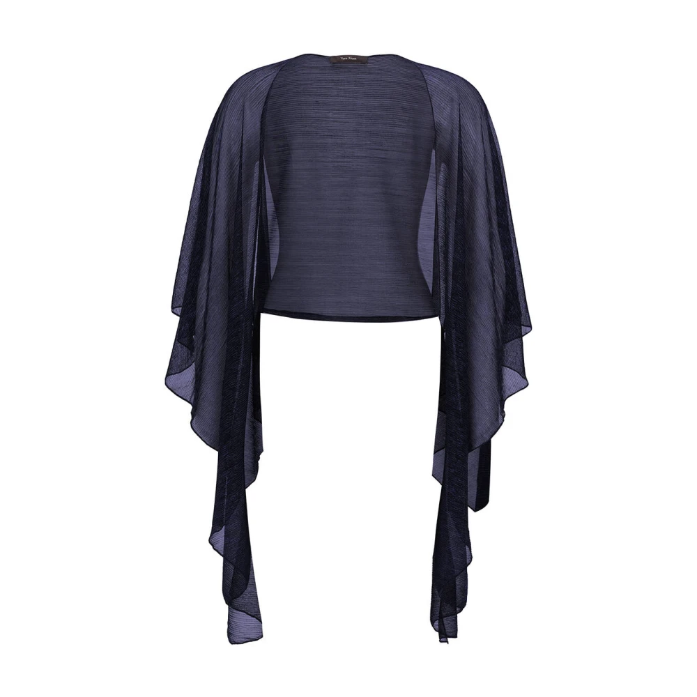 Vera Mont Elegant Shawl Scarf for Women Blue Dames