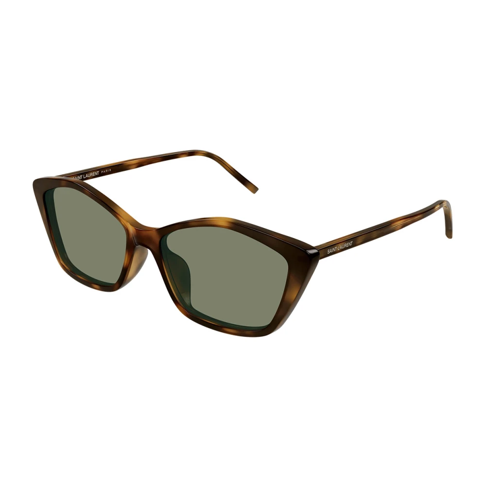 Saint Laurent Women's Brown Thin Havana Sunglasses Sl 775 003 - Sunglasses - 57 Mm - Accessories