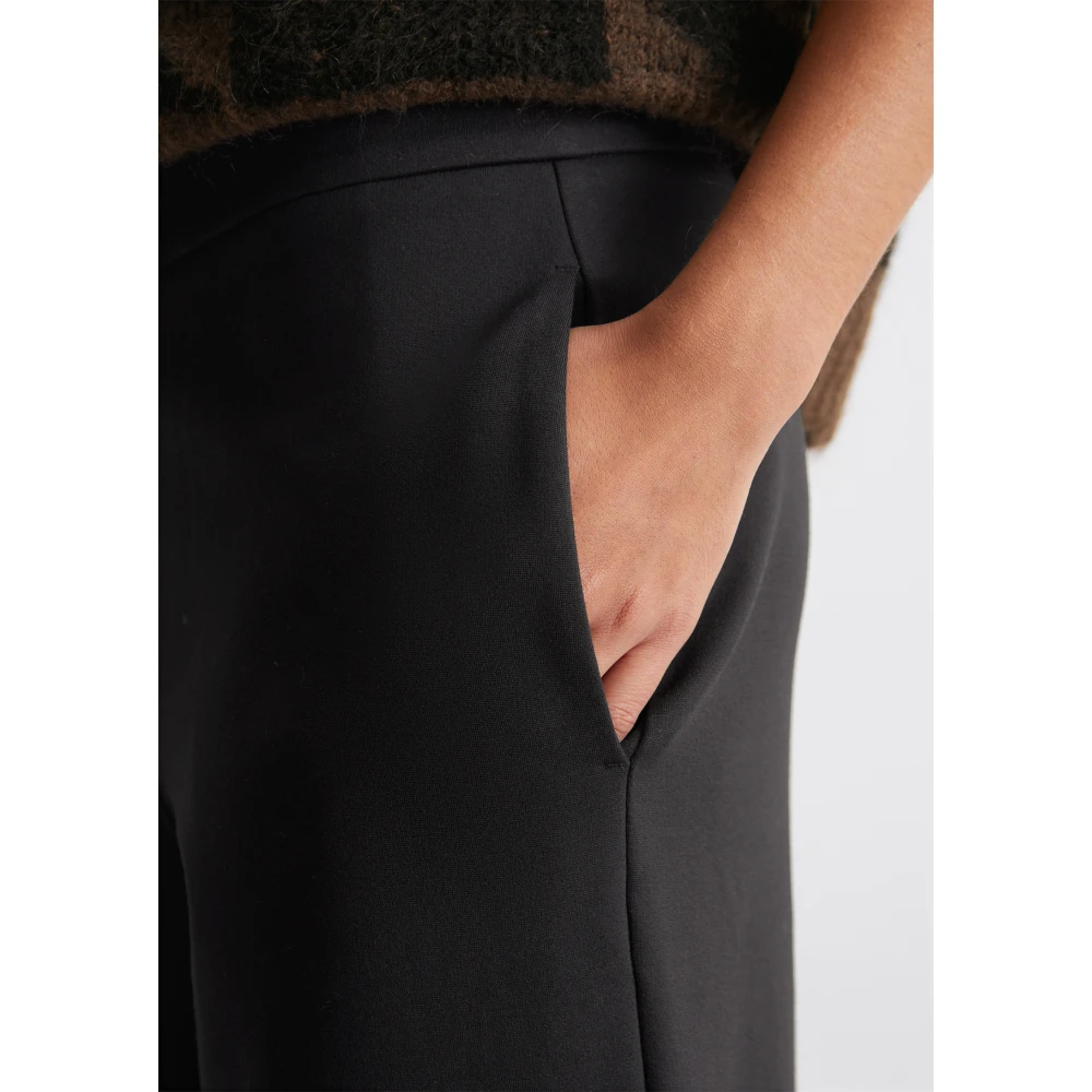 Marc O'Polo Gewone jersey culottes Black Dames