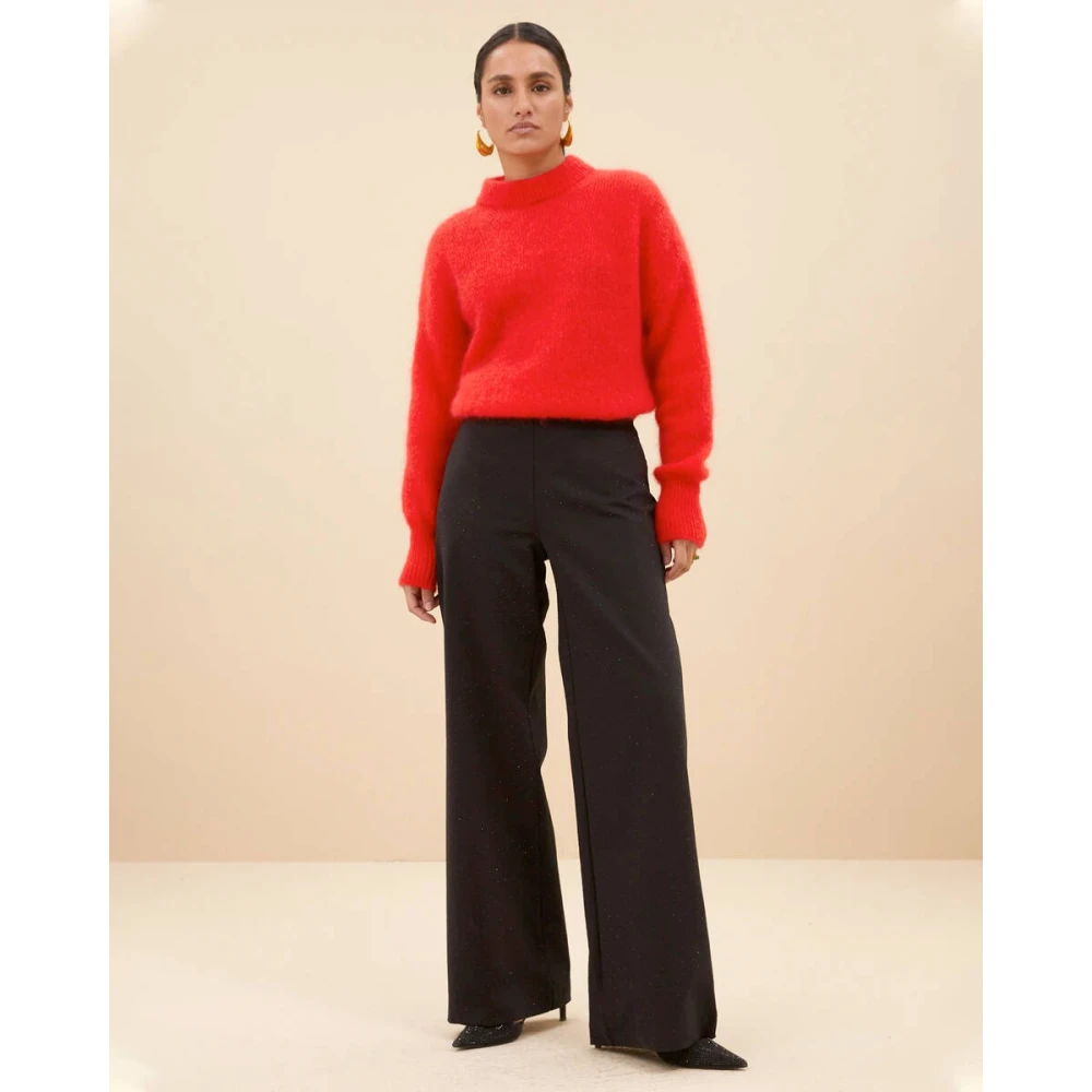 By-Bar Grace Broek Black Dames