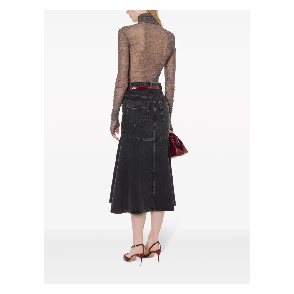Philosophy di Lorenzo Serafini Tule T-shirt in Grijs Gray Dames