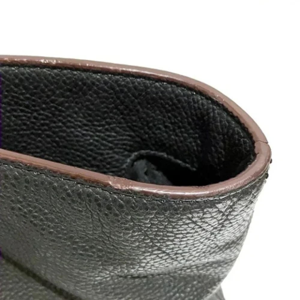 Coach Pre-owned Leather shoulder-bags Black Dames