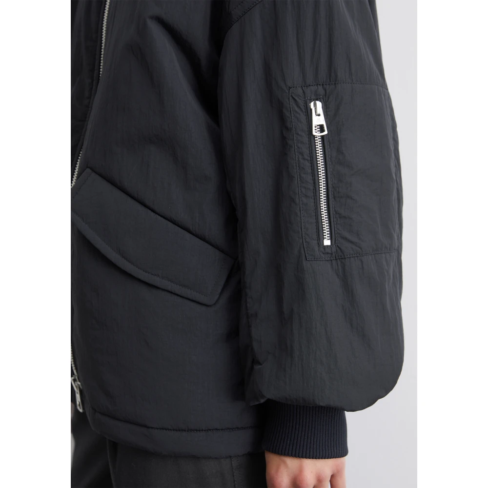 Marc O'Polo Lange blouson in relaxte stijl Beige Dames